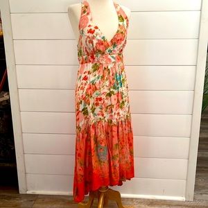 Vibrant color summer dress
